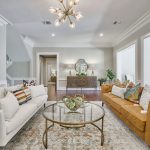 Living Room Design with a Mix of Textures and Warm Earth Tones